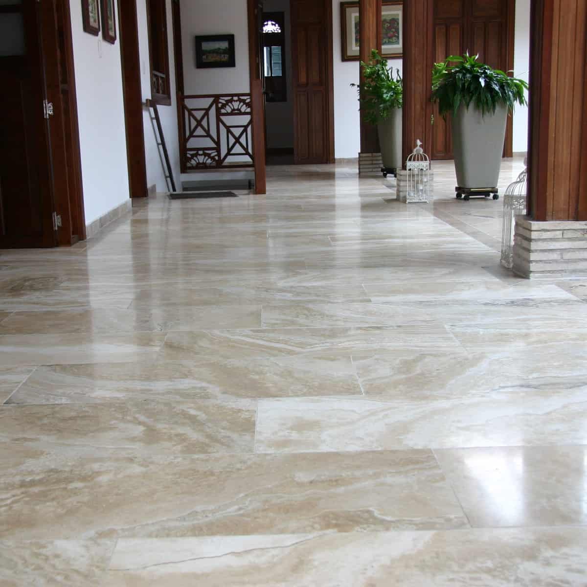 Piso Travertino Ivory Classic